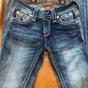 Rock Revival Dark Blue Boot Cut Jeans